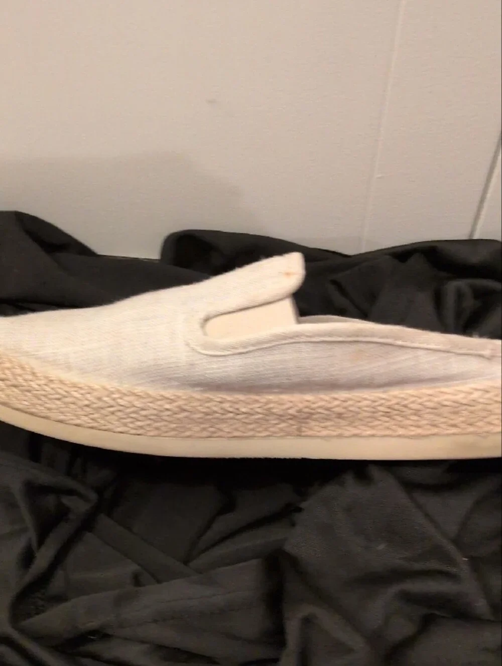Esprit Cream Slip-On Espadrille Loafers